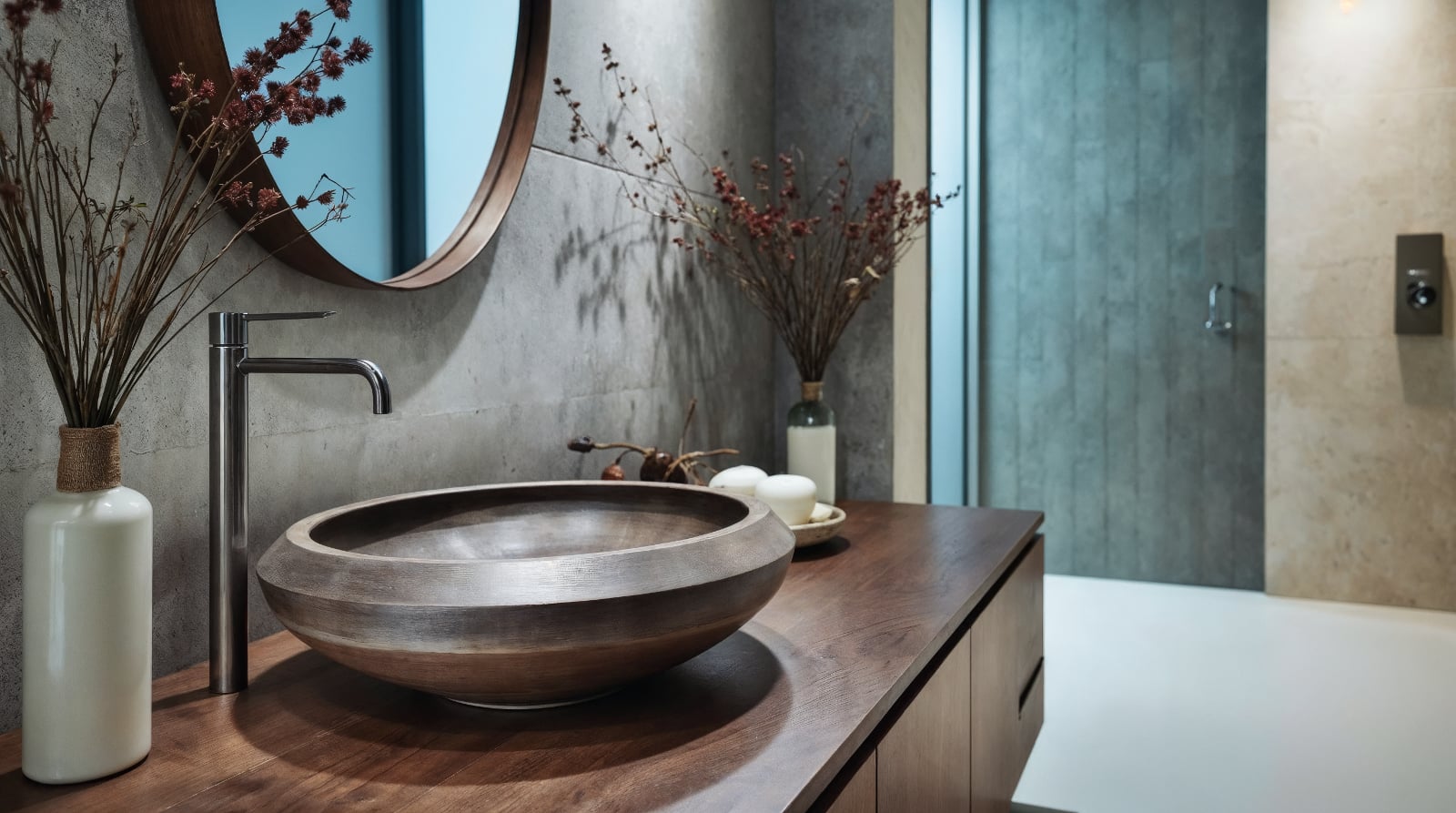 colours in the bathroom