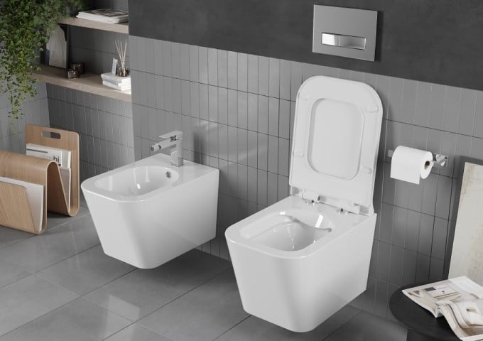 Miski WC bez kołnierza