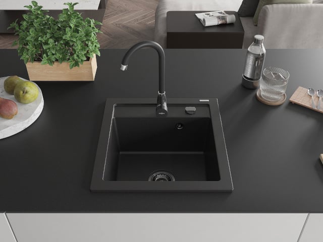 Zlew ze stali 60 cm