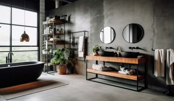Nowoczesna łazienka w stylu loft — jak ją urządzić?